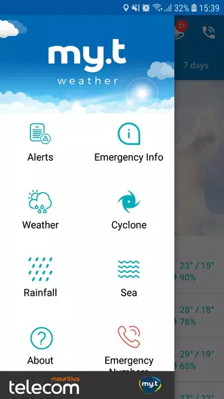 my.t weather स्क्रीनशॉट 3