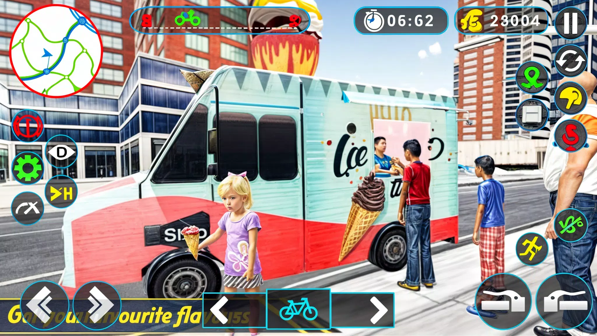 City Ice Cream Man Simulator Скриншот 4