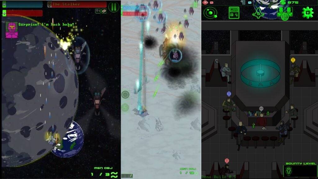 “恆星僱傭軍揭露了木星擴展，用於垂直滾動射擊者”