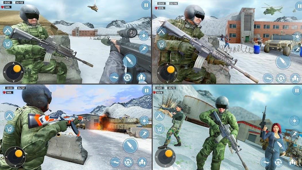 Modern Commando 3D: Army Games應用截圖第2張