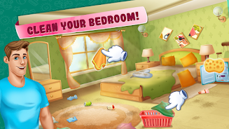 Little girl cleanup game Zrzut ekranu 4