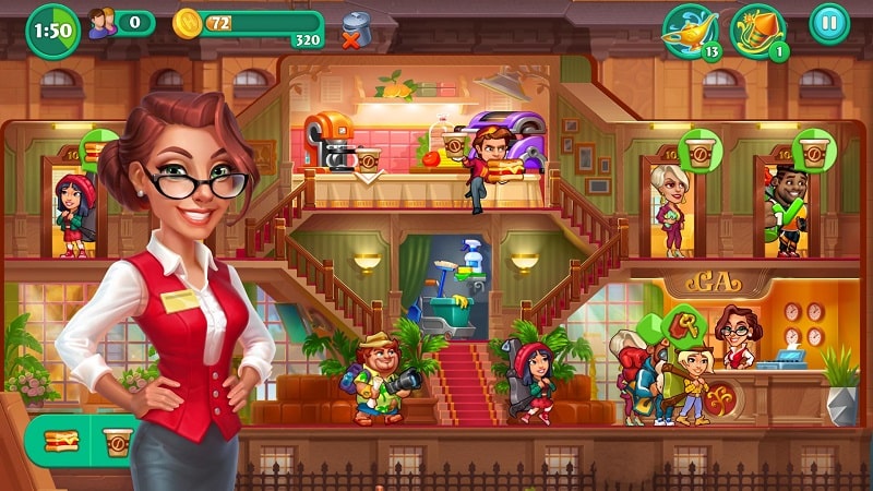 Grand Hotel Mania: Hotel games Screenshot 3