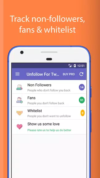 Unfollowers for Twitter应用截图第1张