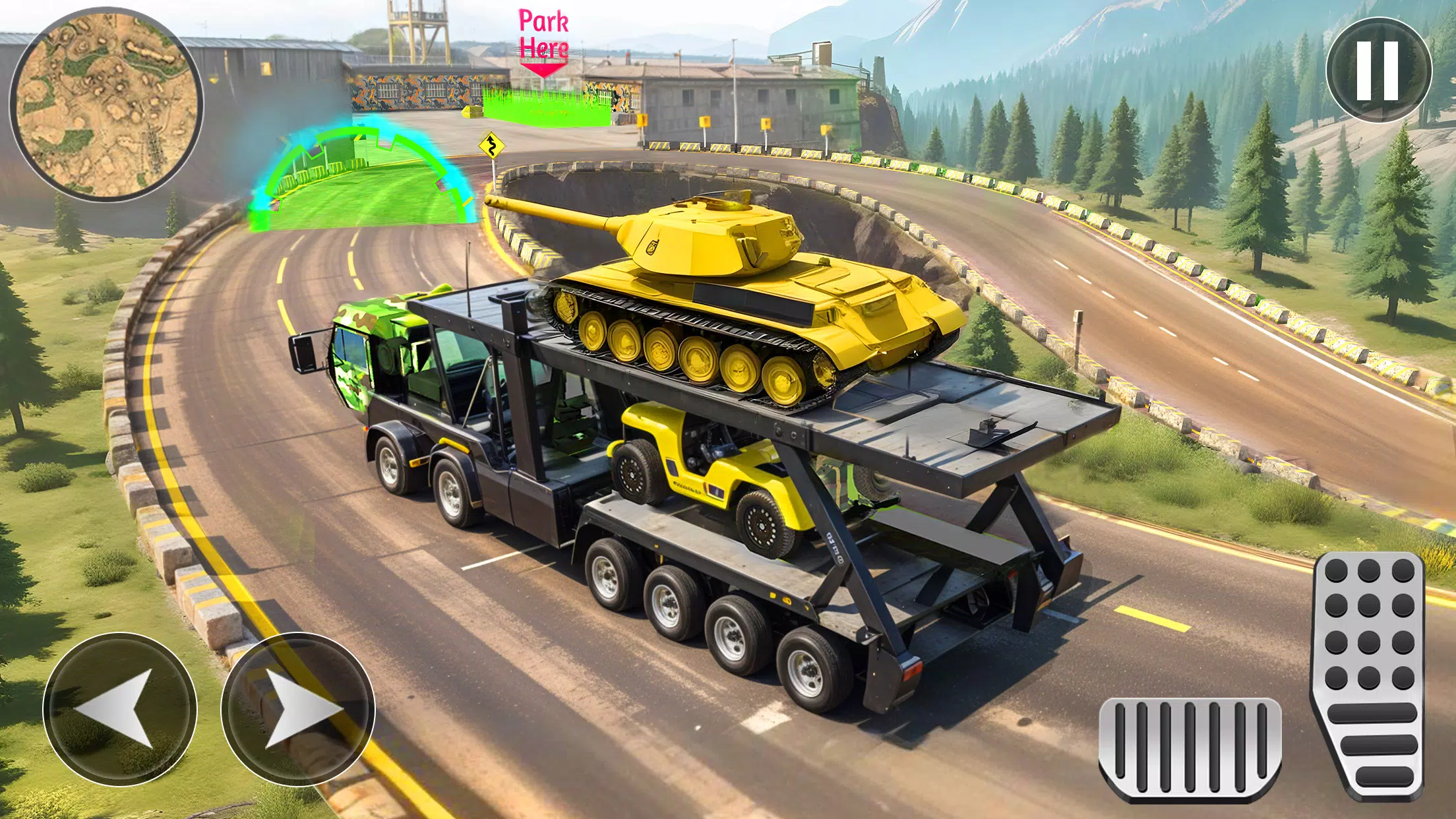 Schermata Army Cargo Truck Driving Games 4