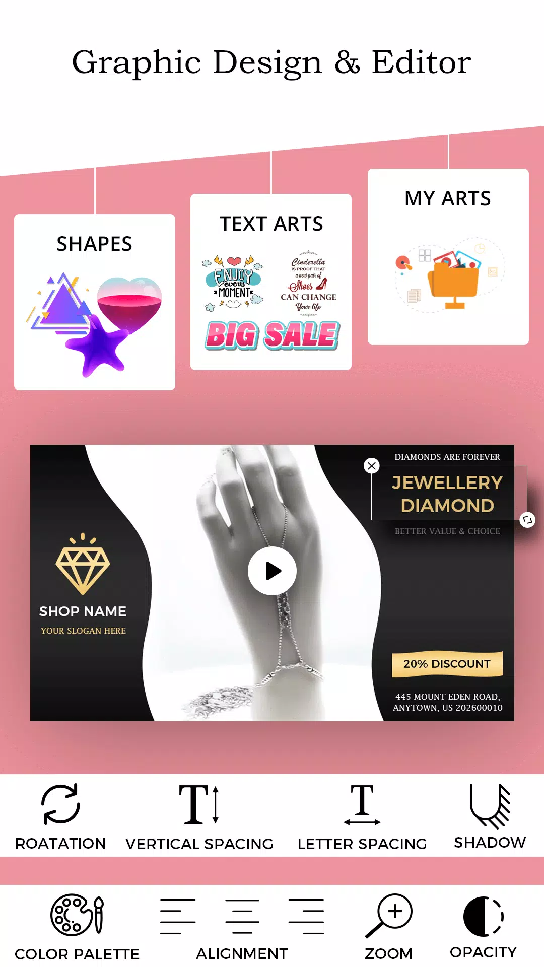 Video Ad Maker, Ad Creator Capture d’écran 3