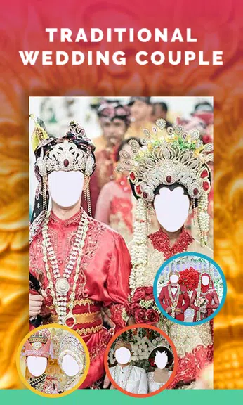 Traditional Wedding Couple 스크린샷 2