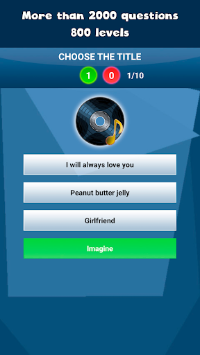 Guess the song - music games Capture d’écran 1