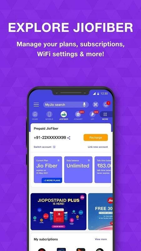 MyJio: For Everything Jio应用截图第2张