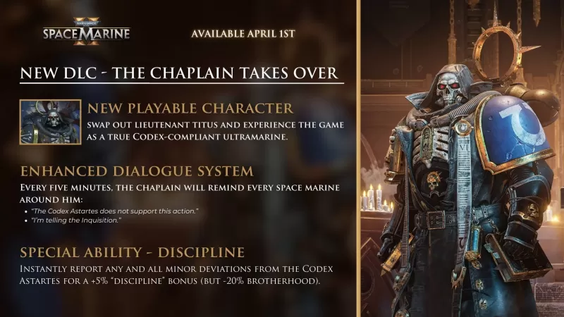 April Fool's Joke Sparks Fan Excitement for Warhammer 40,000: Space Marine 2 Feature