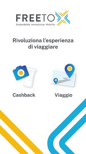 Free To X: Cashback e Viaggio Screenshot 1