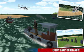 Police Boat Shooting Games 3D स्क्रीनशॉट 2