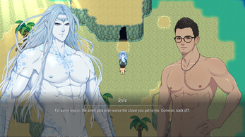 Baradise Escape: 18+ Adult Gay Bara Yaoi Survival Game Capture d'écran 1