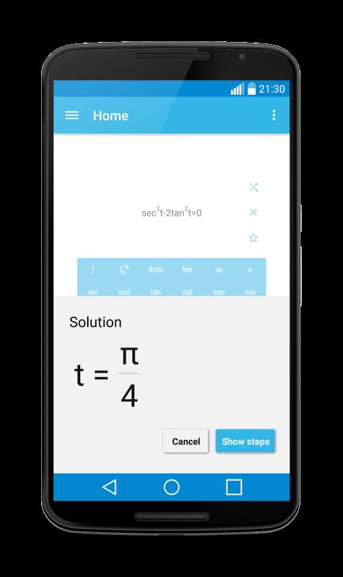 MalMath: Step by step solver應用截圖第3張