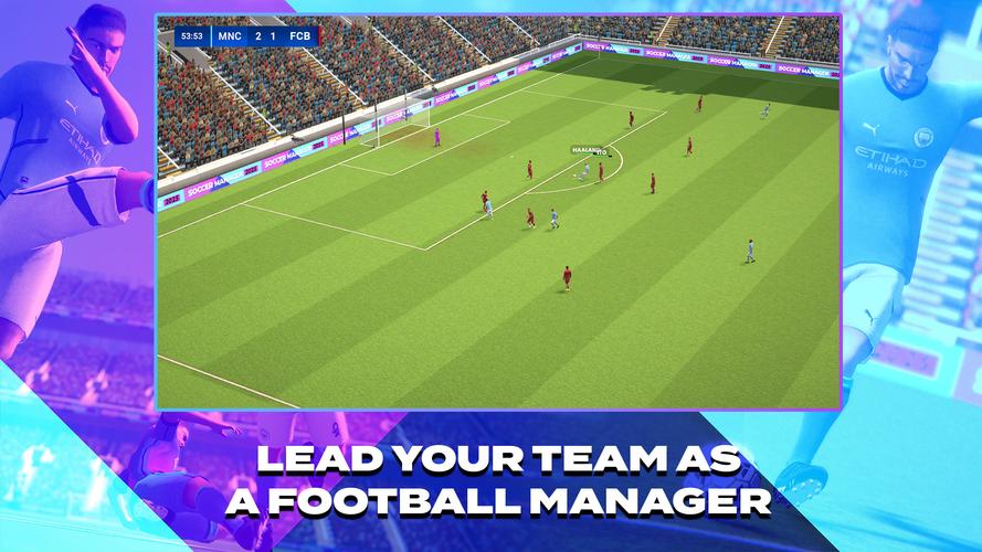 Soccer Manager 2025 - Football Screenshot 1