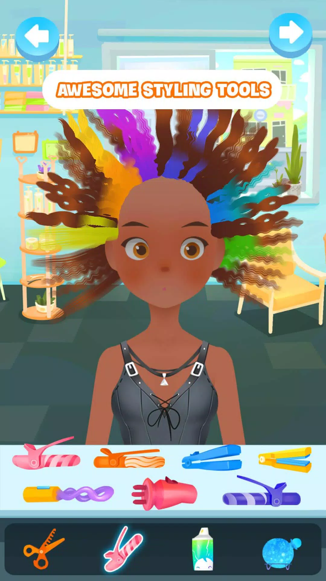 Hair salon games : Hairdresser ဖန်သားပြင်ဓာတ်ပုံ 2