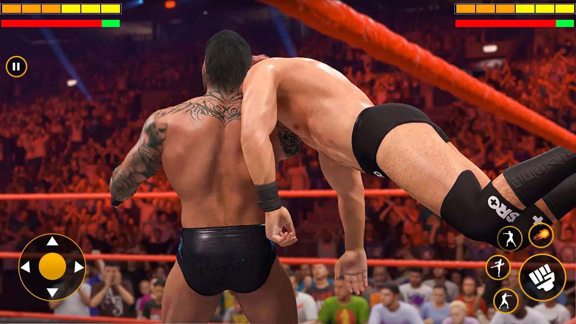 Real Wrestling Fighting Game Captura de tela 2