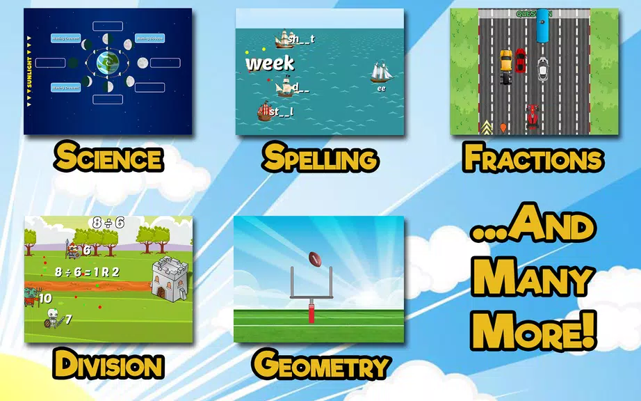 Fourth Grade Learning Games Captura de tela 2