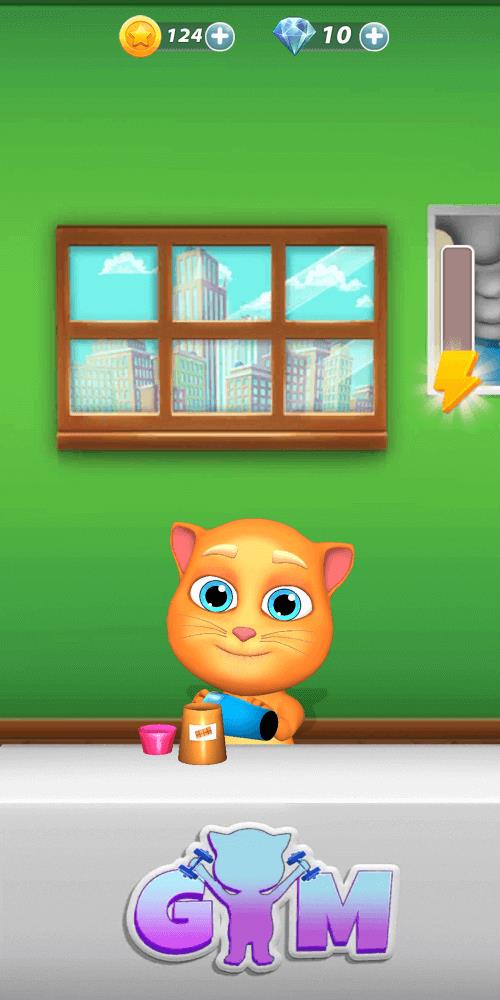 Virtual Pet Tommy - Cat Game Captura de tela 3