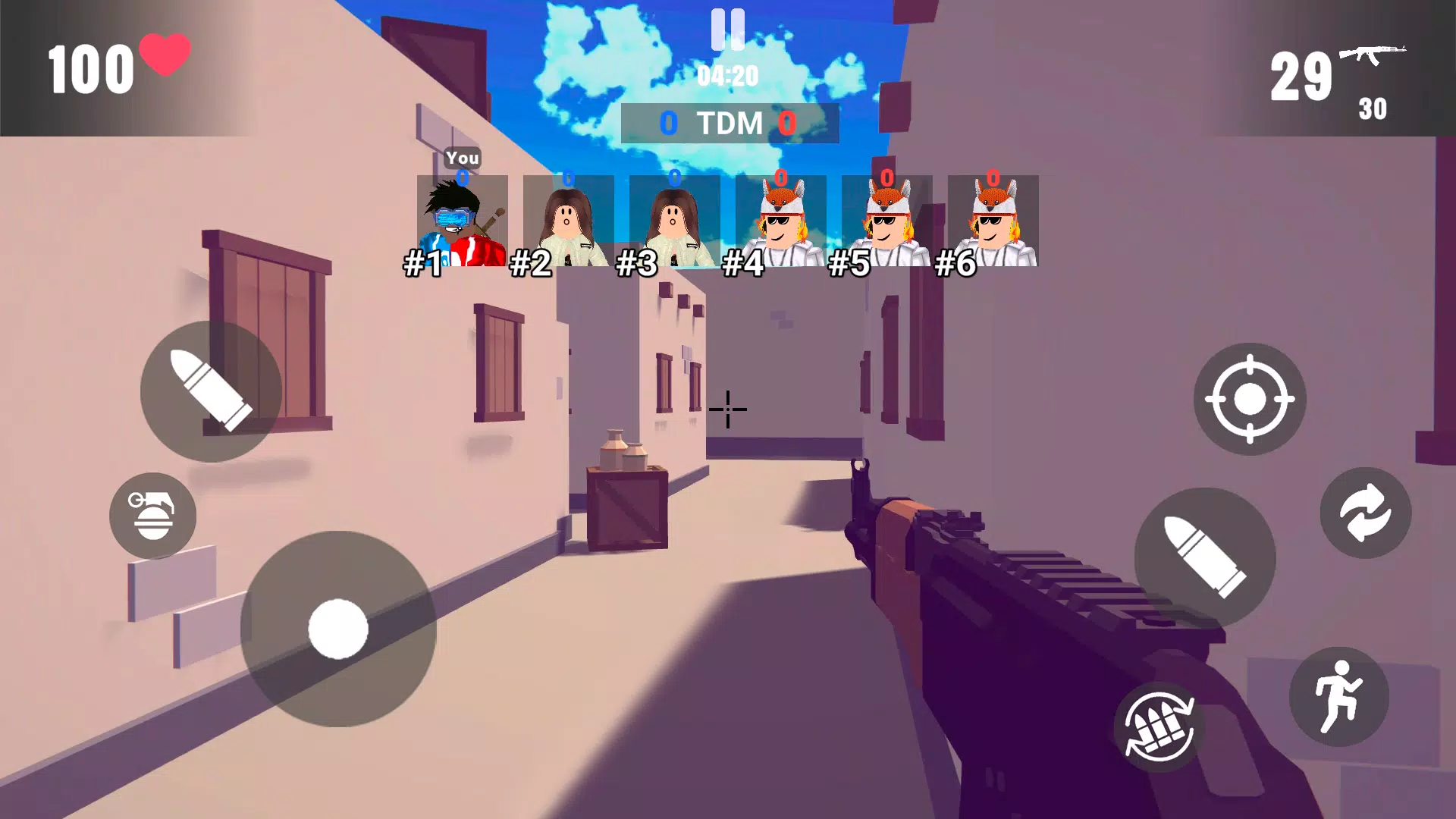 Gunfight Arena: Obby Shooter Capture d’écran 2