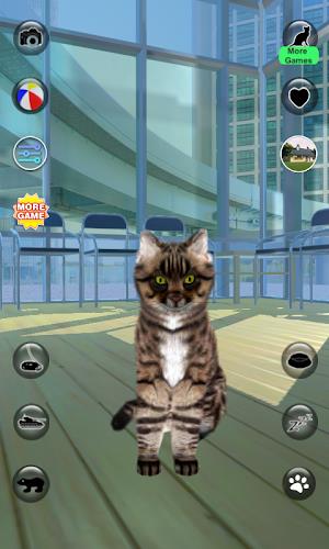 Talking Reality Cat Captura de pantalla 1