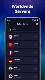 Brinjal VPN - Proxy & Secure Capture d’écran 4