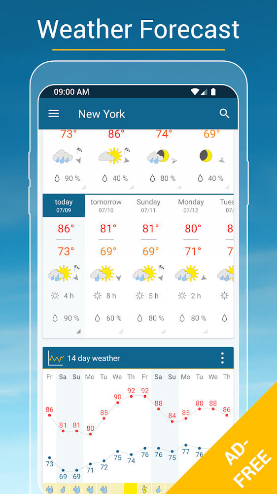 Weather & Radar Pro Screenshot 1