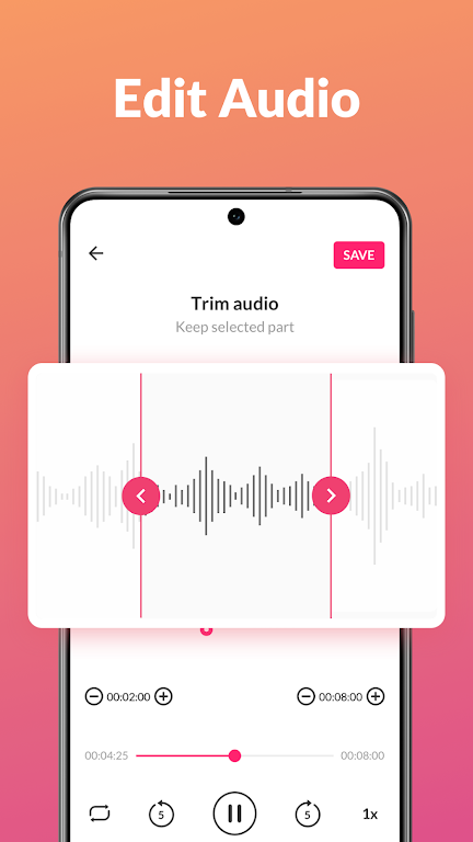 Schermata Voice Recorder & Voice Memos Mod 2