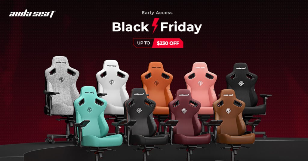 X-Air 시리즈는 Black Friday 이전에 Andaseat에 의해 사전 주문됩니다
