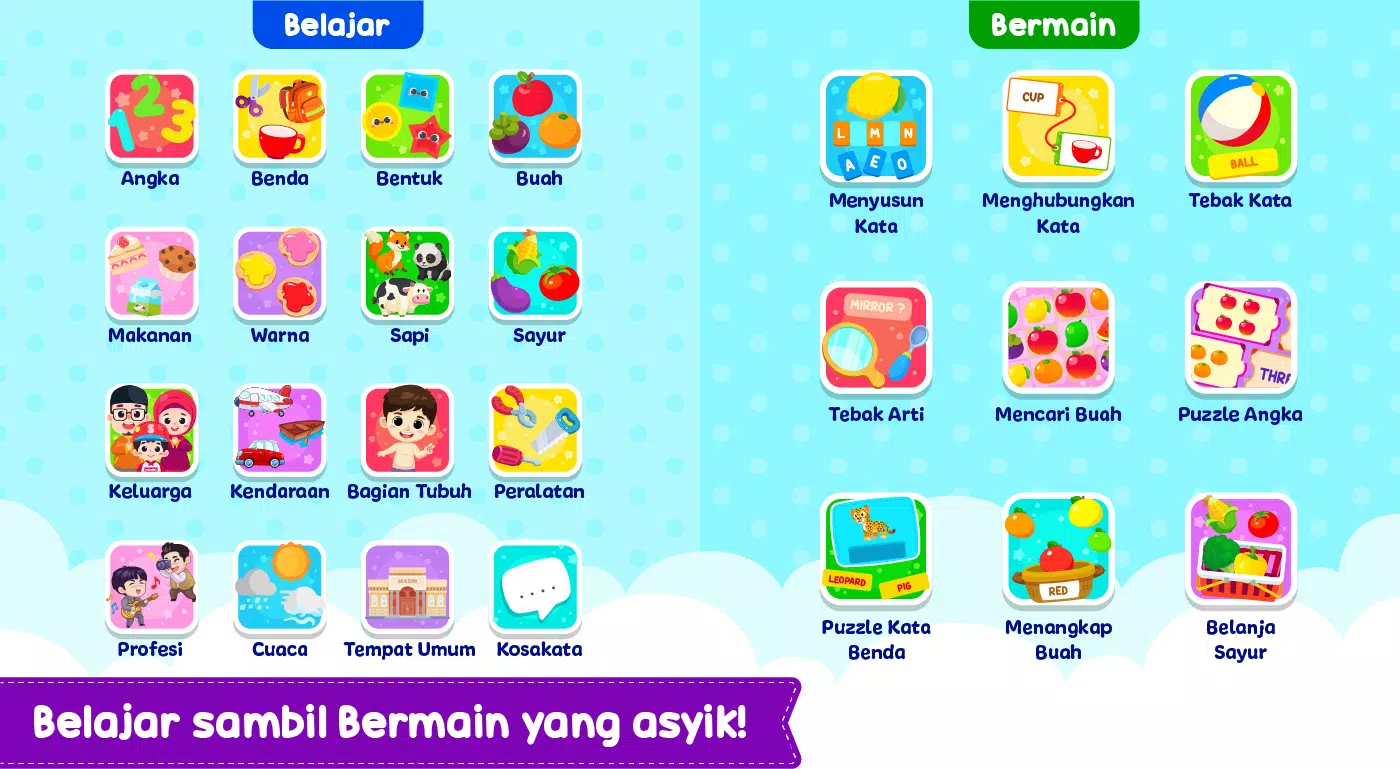 Belajar Bahasa Inggris Zrzut ekranu 1