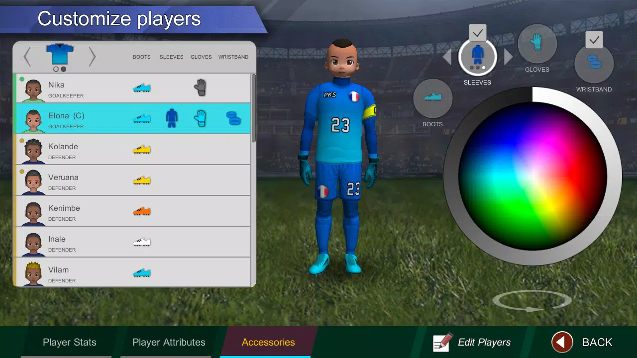 Pro Kick Soccer Captura de pantalla 4