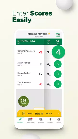 Golf GameBook Scorecard & GPS Screenshot 3