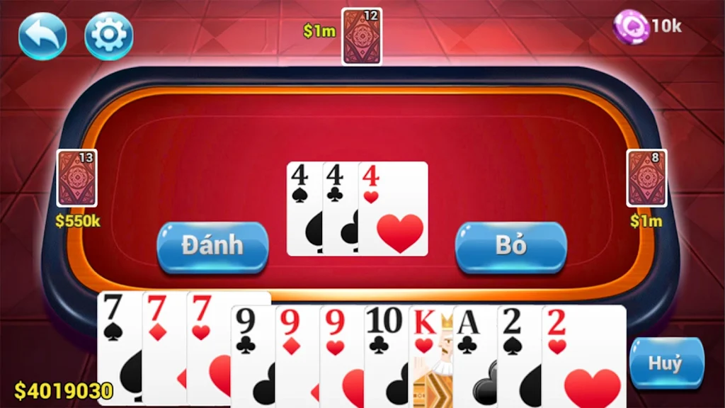 Phom - Tien len mien nam スクリーンショット 3