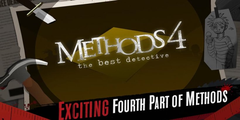 Methods 4: The Best Detective continues the quirky battle of the brains, out now on iOS and Android