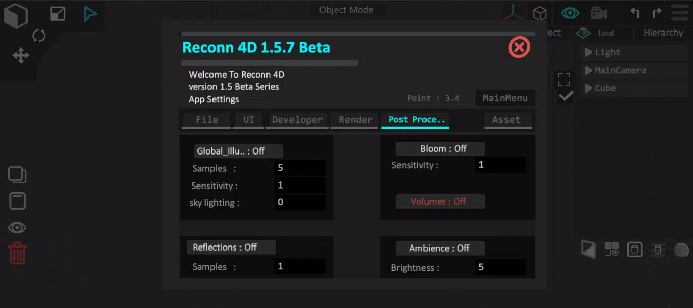 Reconn4D - Modeling, Animation スクリーンショット 3