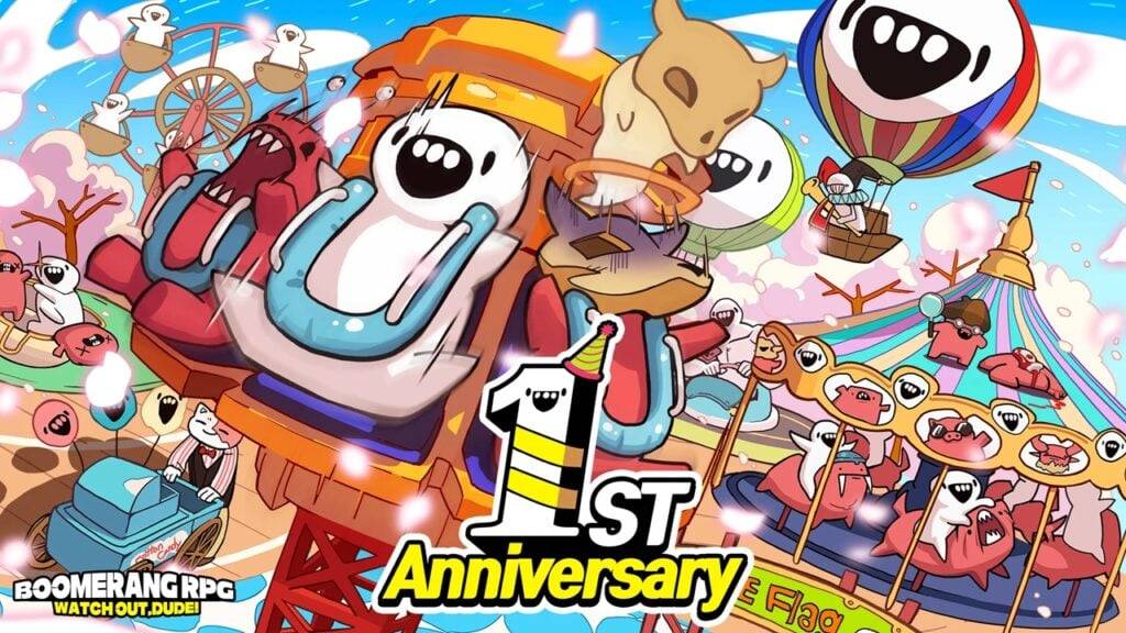 Boomerang RPG đánh dấu kỷ niệm 1 năm với sự kiện roulette, giao diện mới