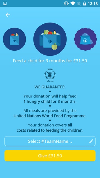 ShareTheMeal Capture d'écran 3