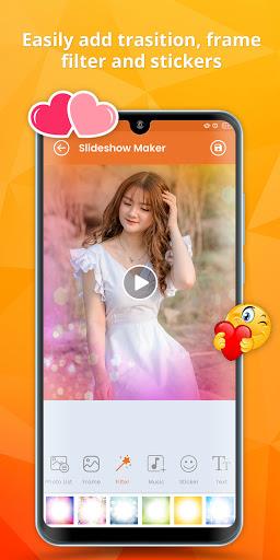 Video Maker - Photo Slideshow Maker with music ဖန်သားပြင်ဓာတ်ပုံ 4