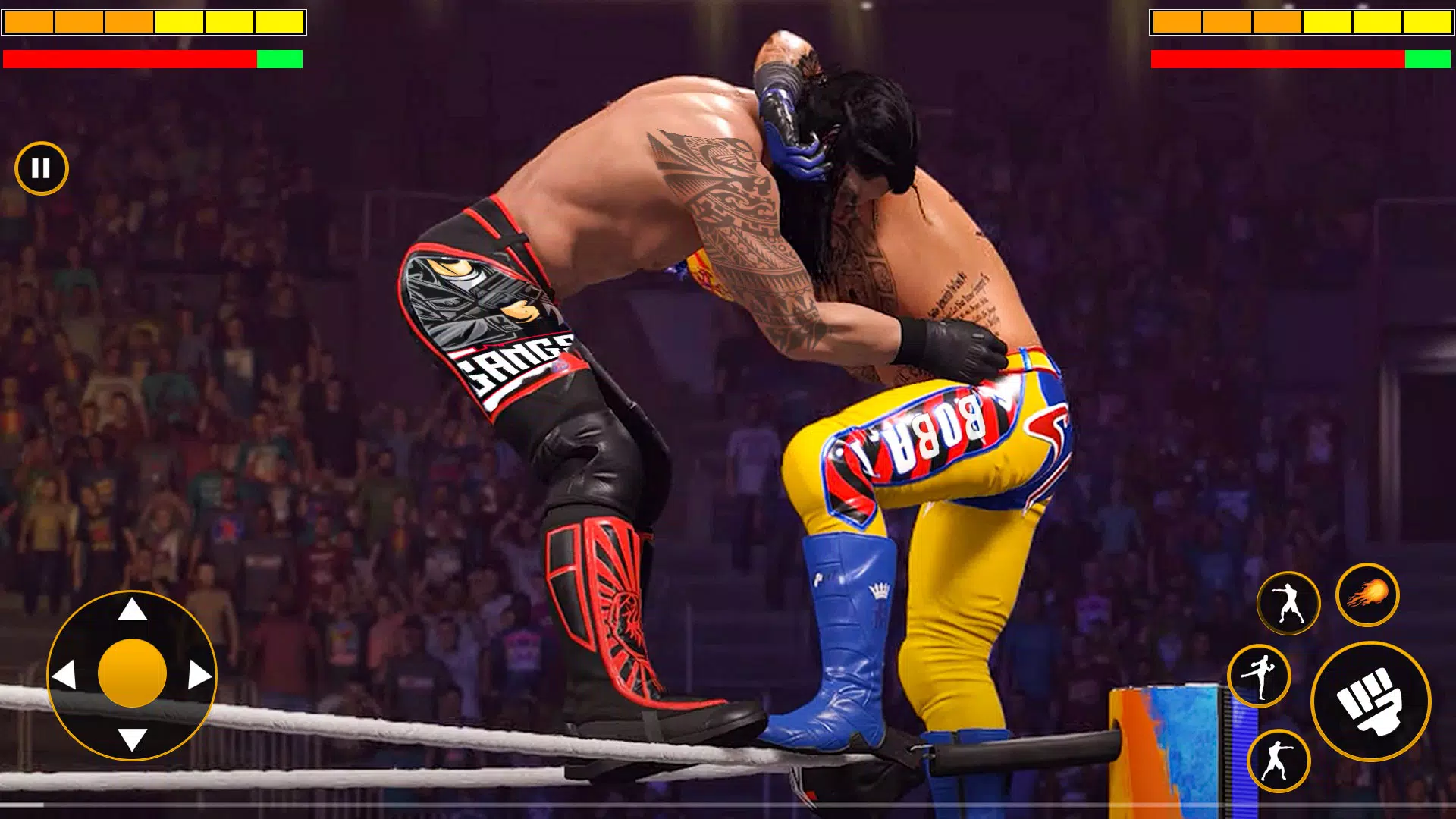 Real Wrestling Fighting Game Captura de tela 1