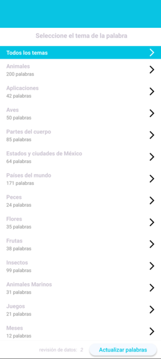 Buscando Palabras Screenshot 2