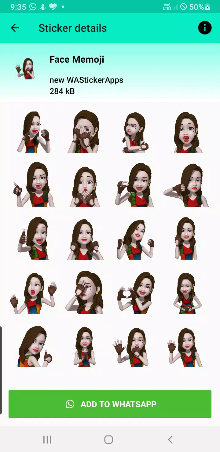 3d emoji stickers for whatsapp 스크린샷 4