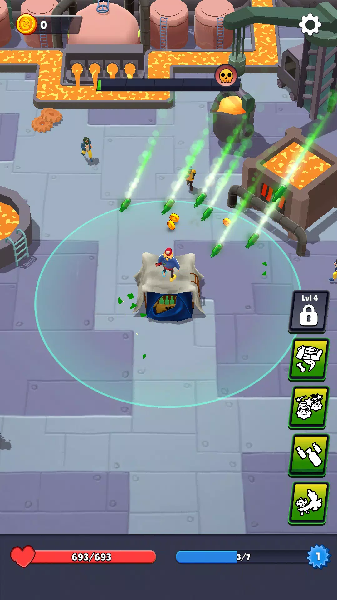 Drunk Power: Street Survivor! Screenshot 1