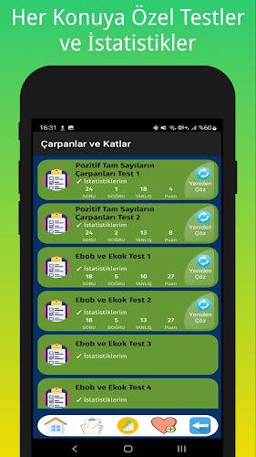 8. Sınıf Test Çöz Tüm Dersler स्क्रीनशॉट 3