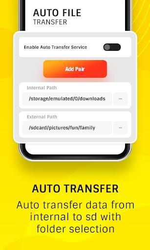 Auto Transfer:Phone To Sd Card स्क्रीनशॉट 3