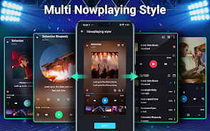 Music Player - Equalizer & MP3 স্ক্রিনশট 2