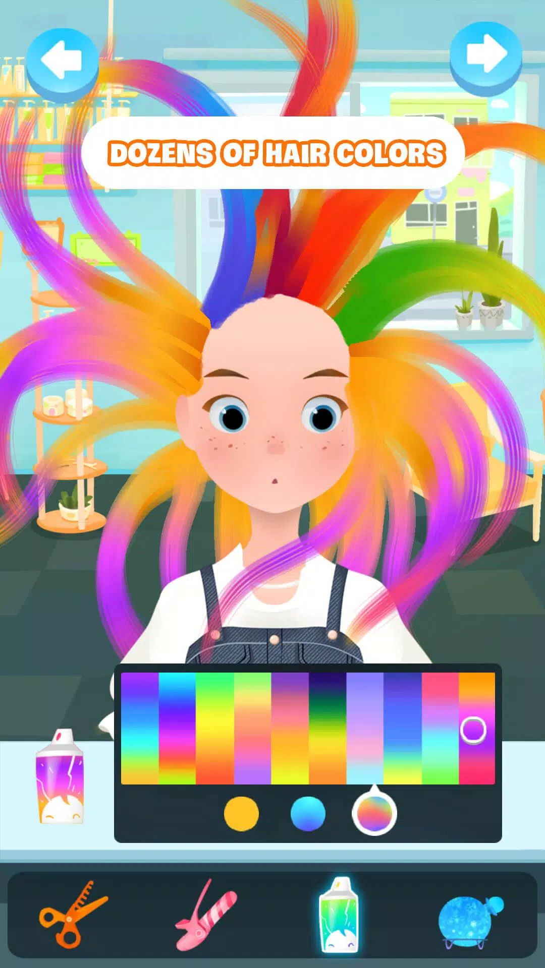 Hair salon games : Hairdresser ဖန်သားပြင်ဓာတ်ပုံ 1