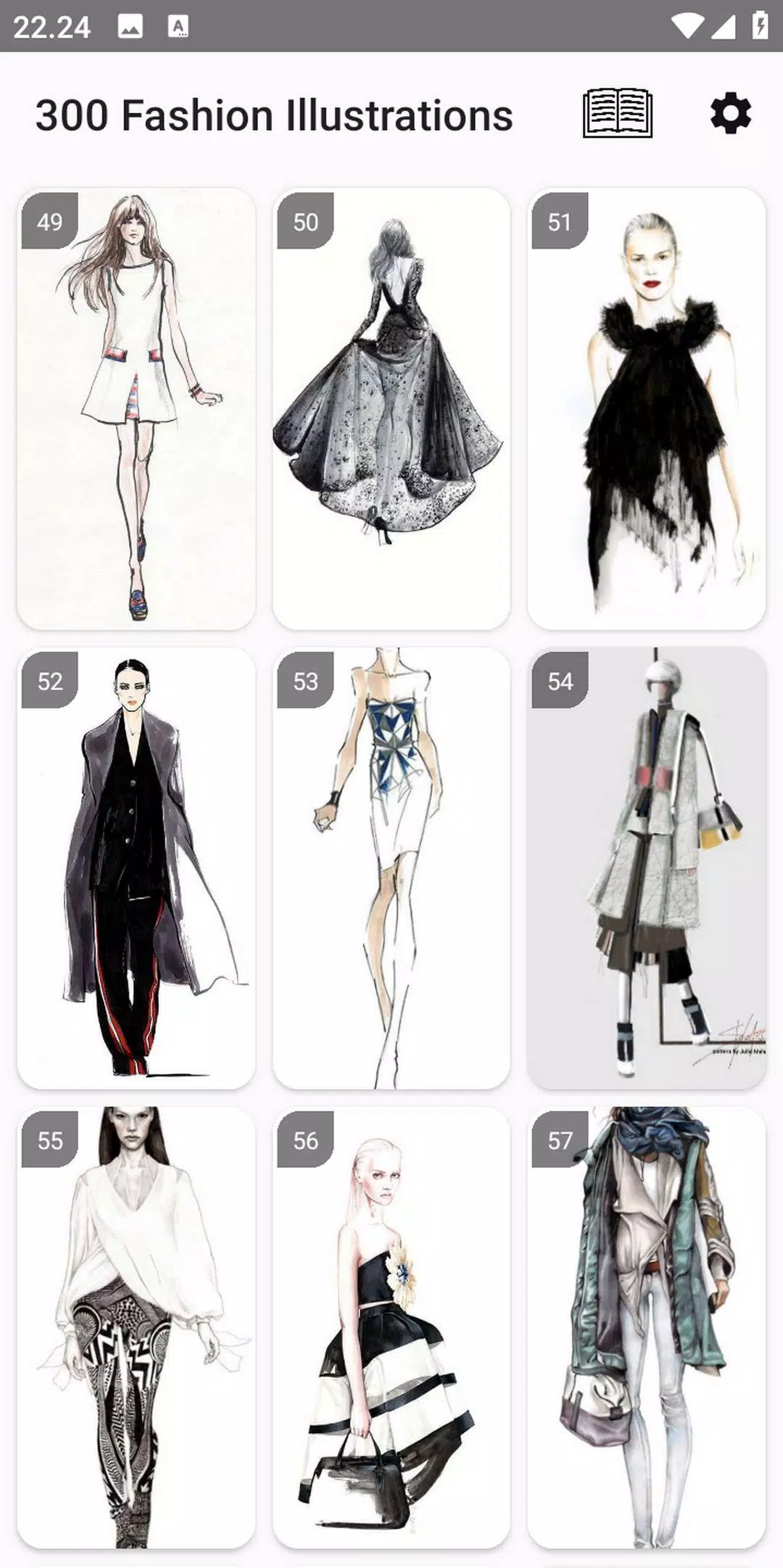 300 Fashion Illustrations Скриншот 3