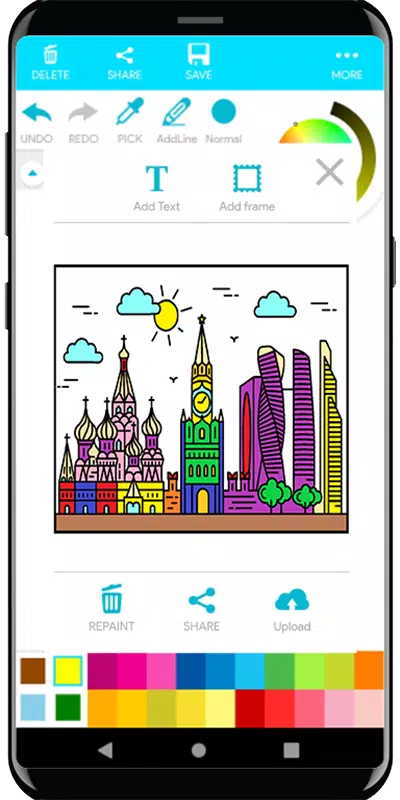 Coloring Travels スクリーンショット 4