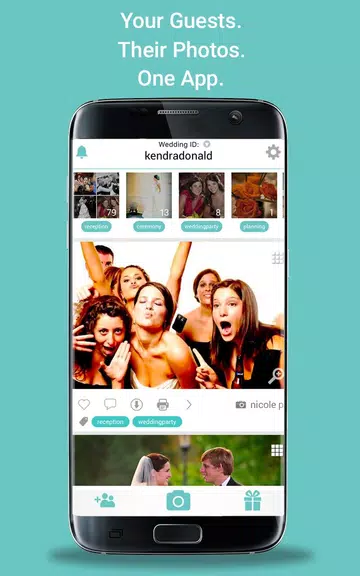 WedPics - Wedding Photo App 스크린샷 1
