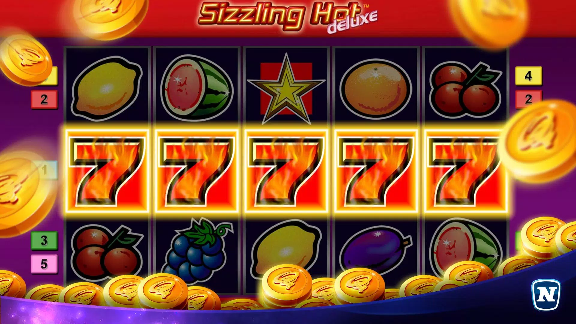 Sizzling Hot™ Deluxe Slot Schermafbeelding 3