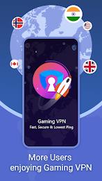 Gaming VPN | Cleaner & Booster ဖန်သားပြင်ဓာတ်ပုံ 1